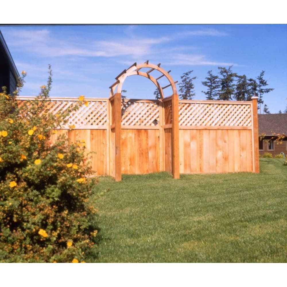1x6x5 Premium Knotty Cedar Fence Board