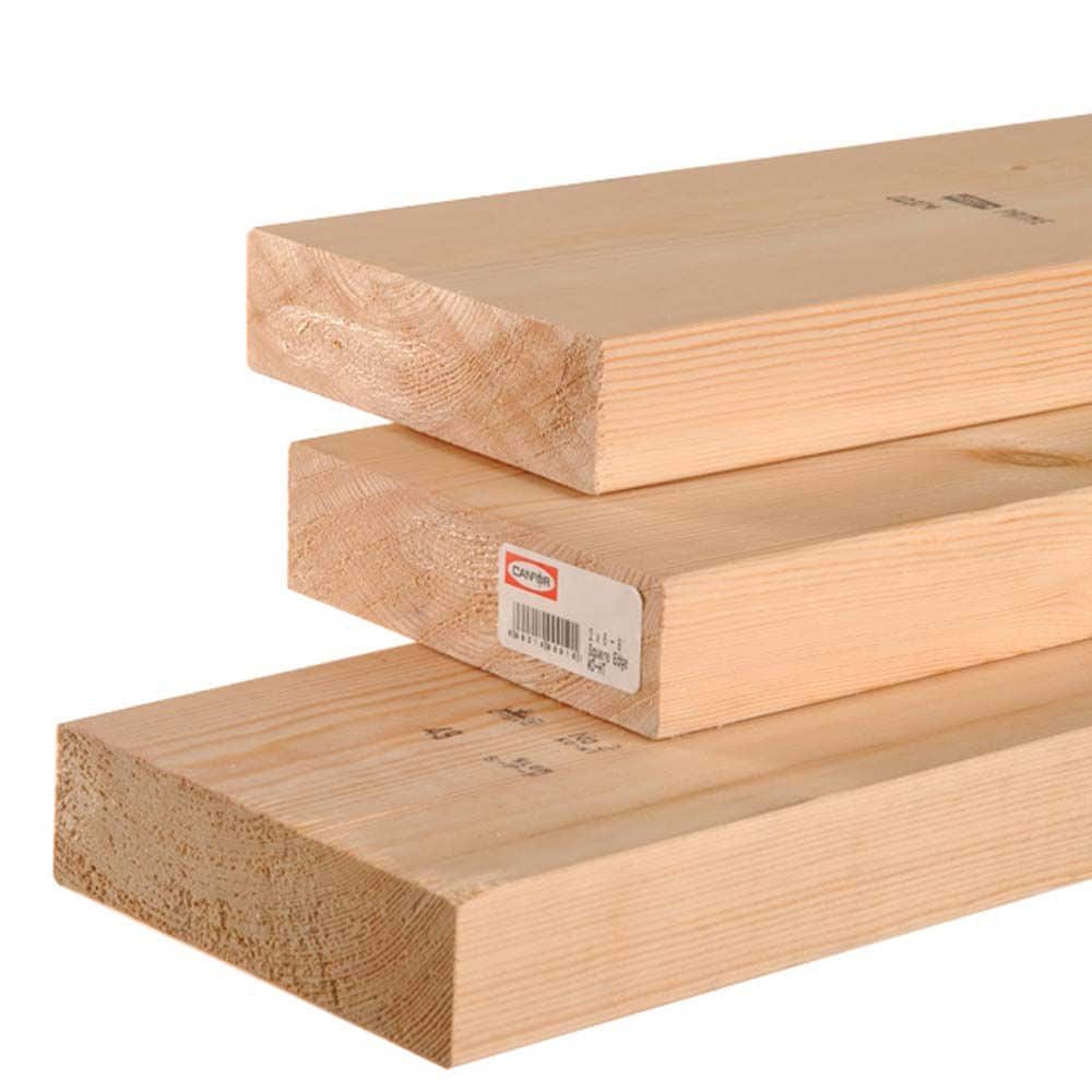 2-inch x 6-inch x 10-ft SPF Select 2Btr Grade Lumber