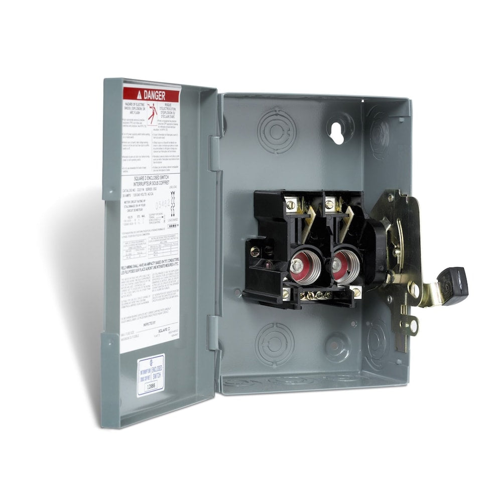 30 Amp General Purpose Safety Switch - Plug Fuse