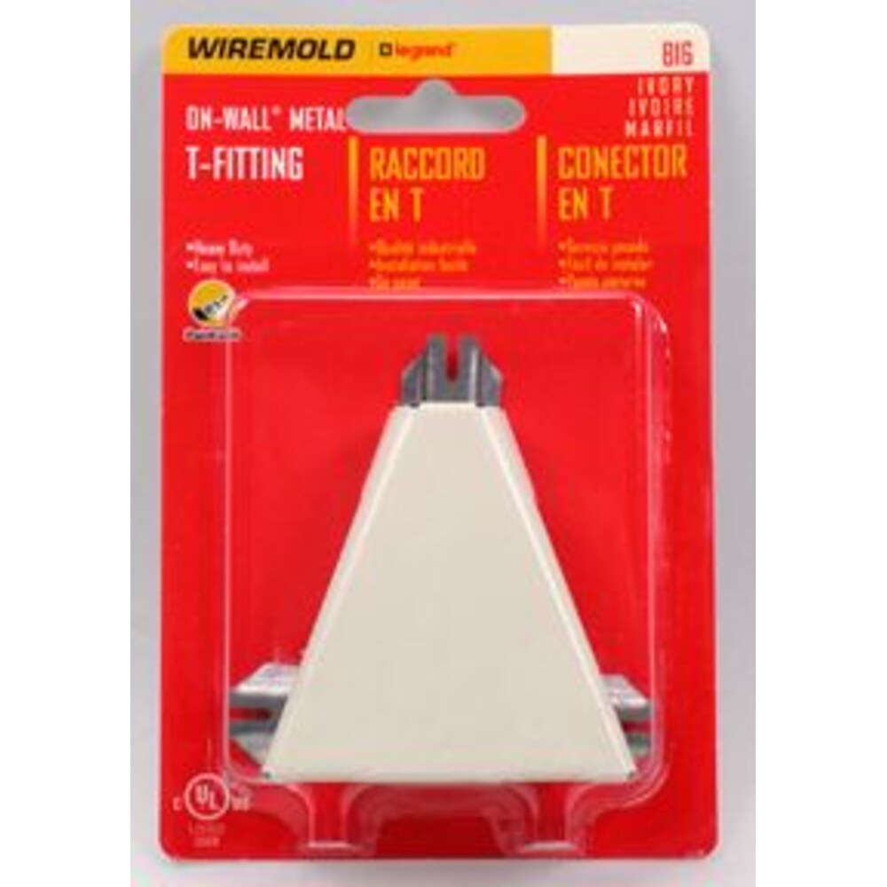 Raccord en T Métal Ivoire
