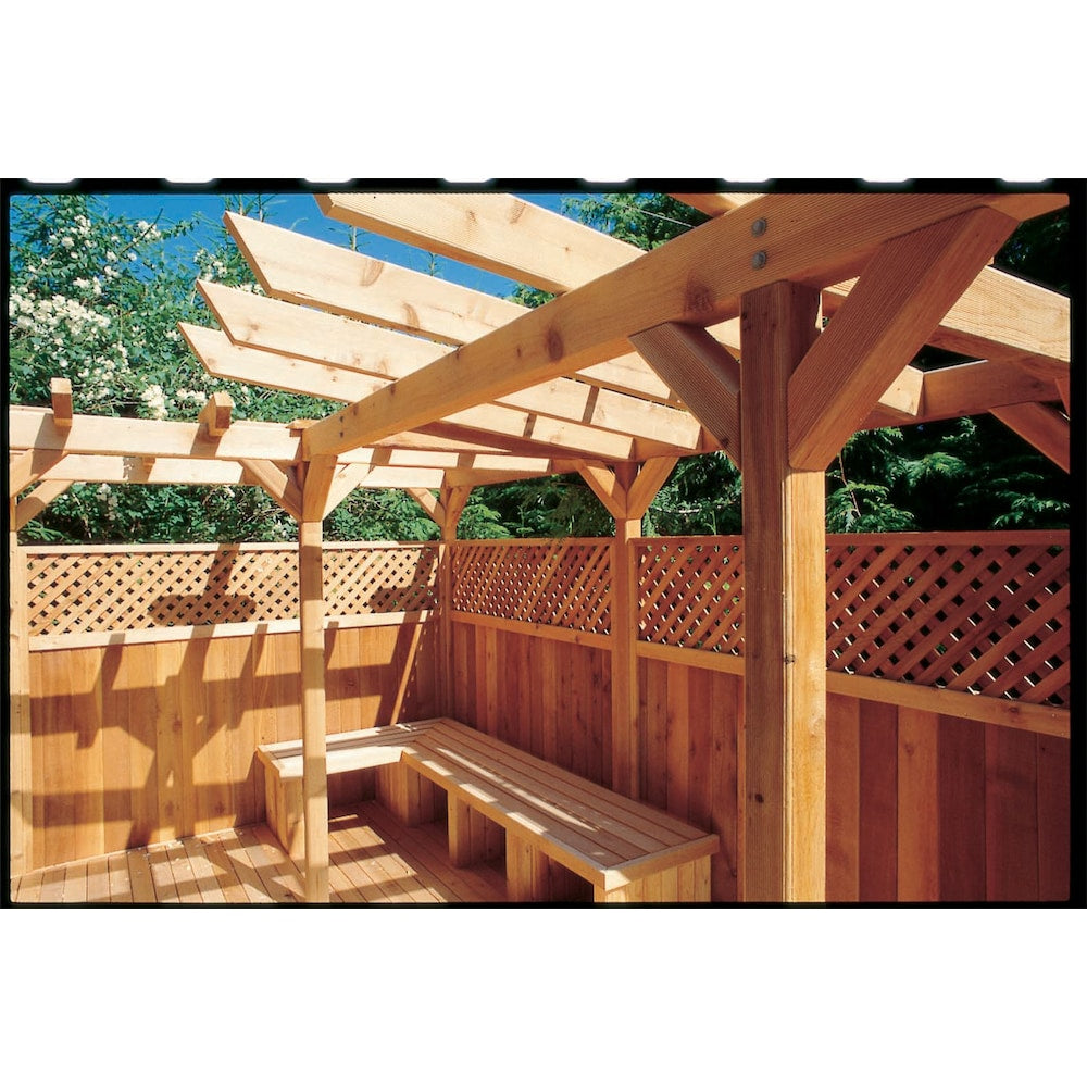 1x6x8 Premium Knotty Cedar Fence Board