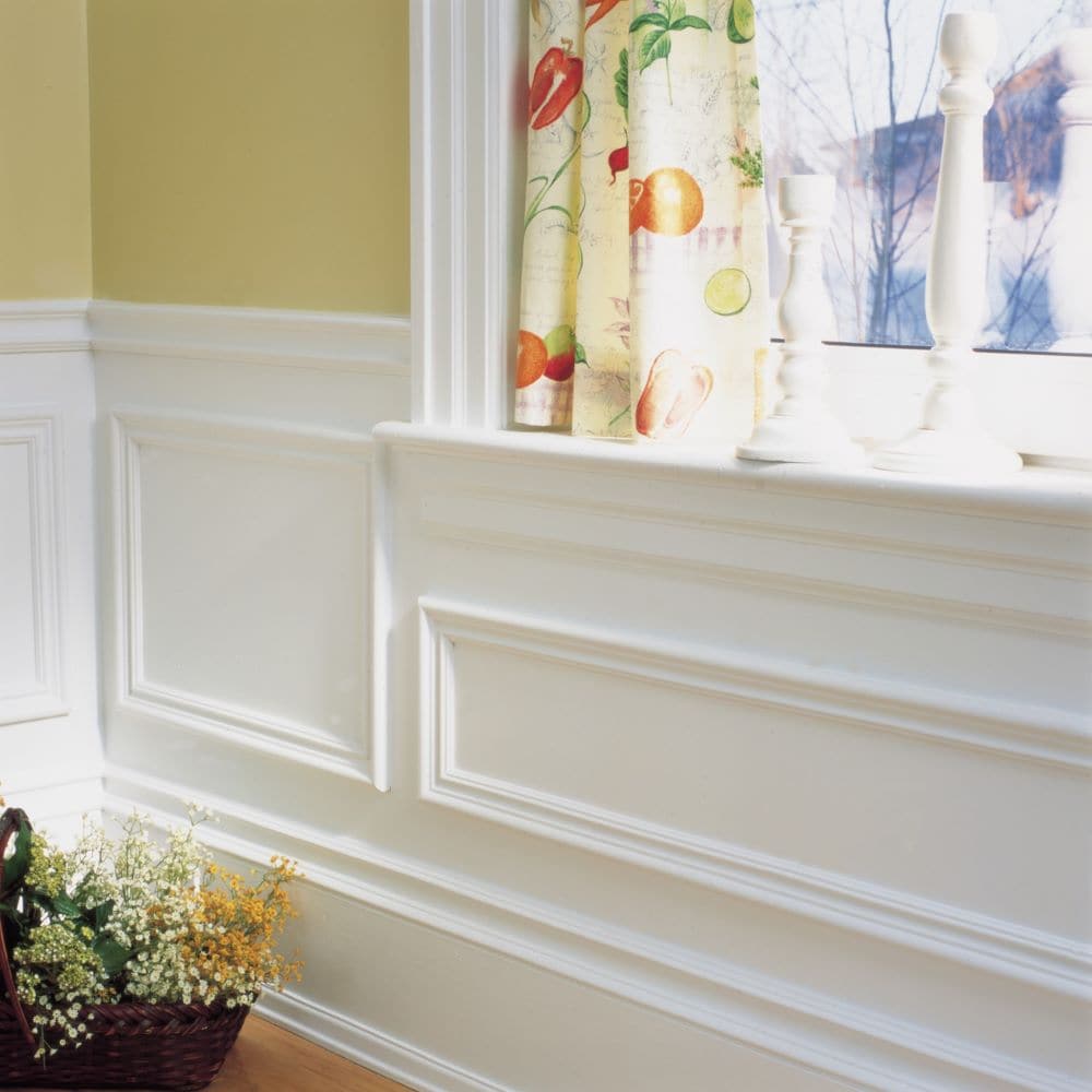 3/4-inch x 3 1/2-inch x 96-inch MDF Primed Fibreboard Step Casing