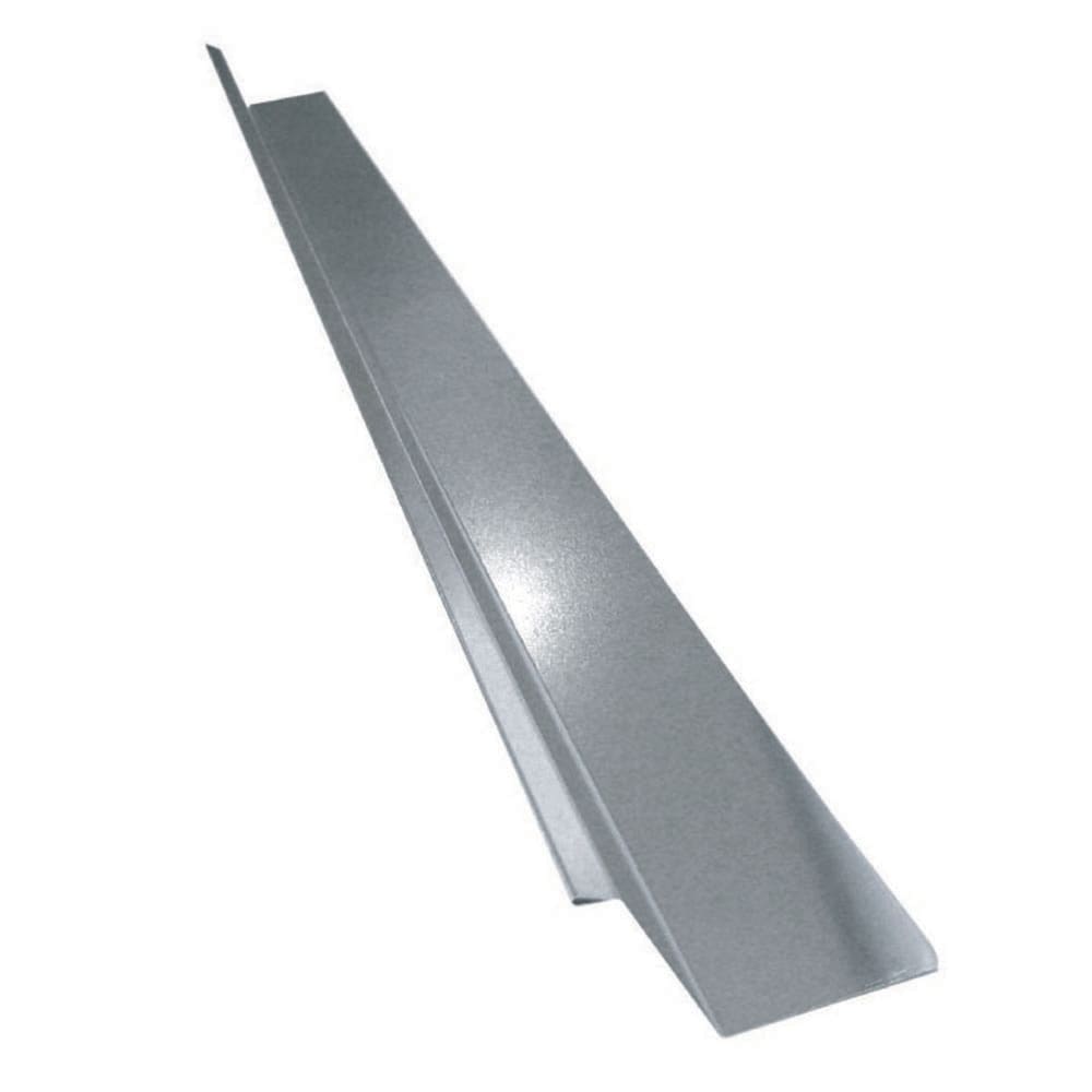Drip Flashing, 2 x 1-1/4 x 3/8 In. - Galvanized
