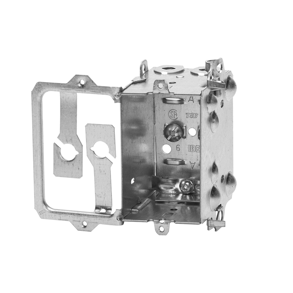 3 x 2 x 2-1/2 D. Single Gang 12.5 cu.inch Rectangle Steel Communication Box