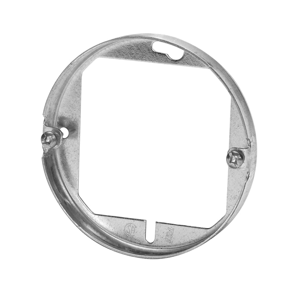 Octagonal box extension ring 4 in. diameter x 1/2 in. deep 5.0 cu in.