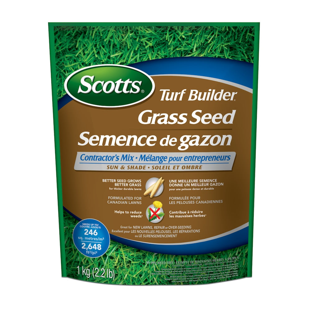 Mélange de semences de gazon pour entrepreneurs Turf Builder 1 kg
