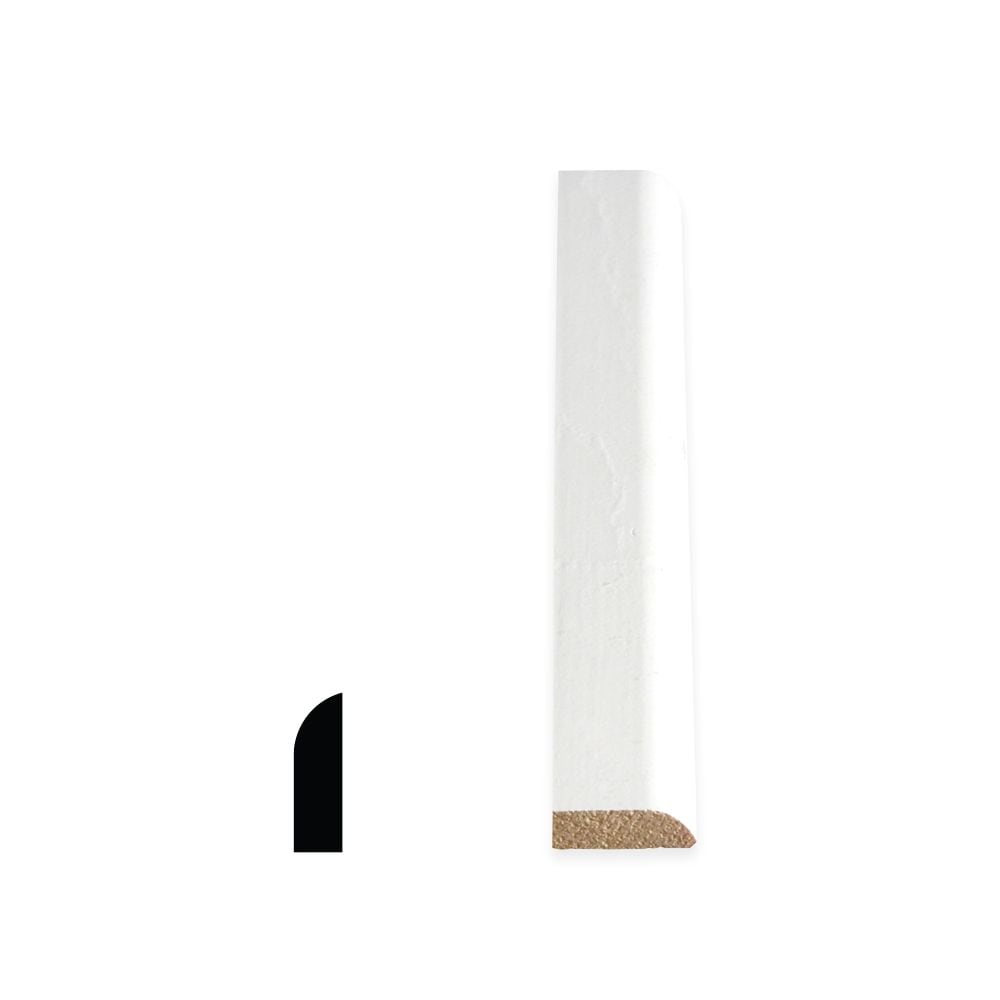 5/16 In. x 1-1/16 In. x 7 Ft. Primed Finger Jointed Pine Door Stop