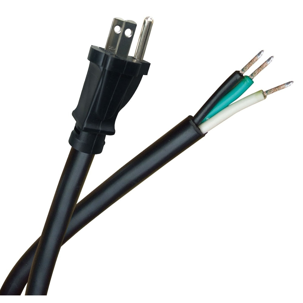 9 ft. 14 Gauge 15 Amps Indoor & Outdoor Medium Duty Extension Cord for Appliance, Black