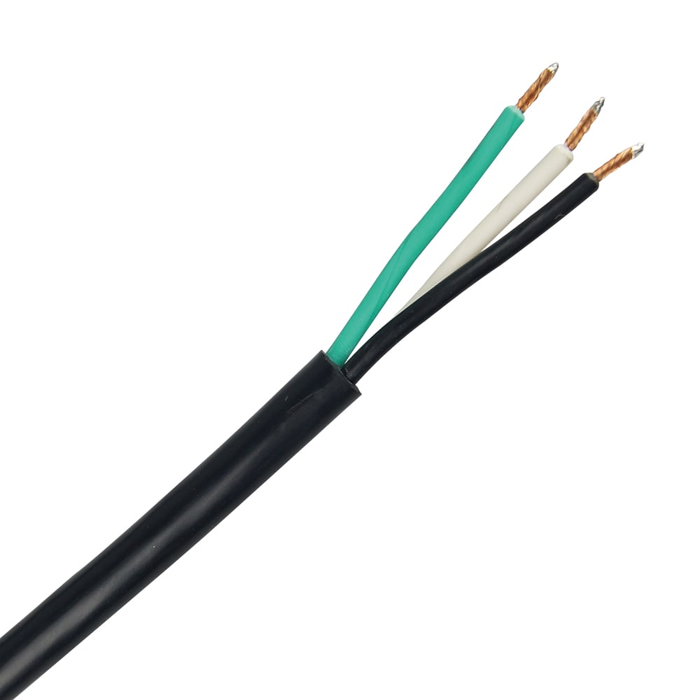 9 ft. 14 Gauge 15 Amps Indoor & Outdoor Medium Duty Extension Cord for Appliance, Black