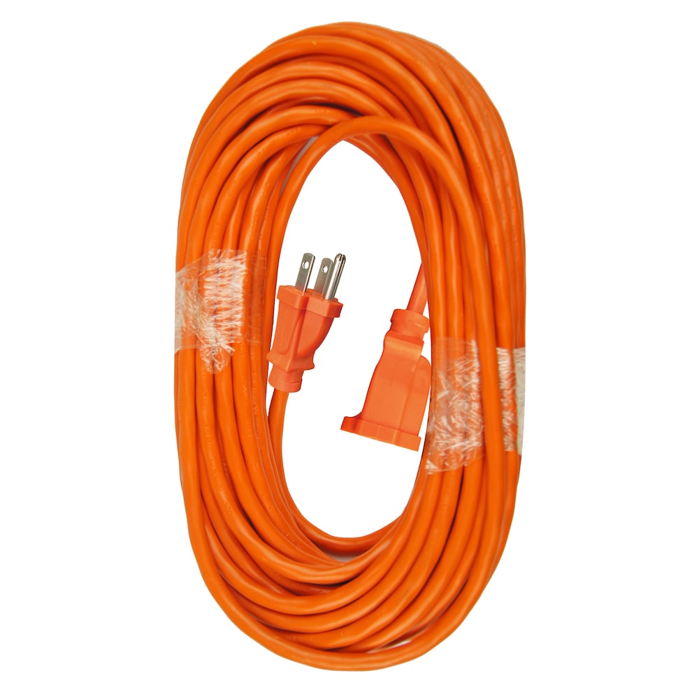 50 ft. 16 Gauge 13 Amps Indoor & Outdoor Light Duty Extension Cord, Orange