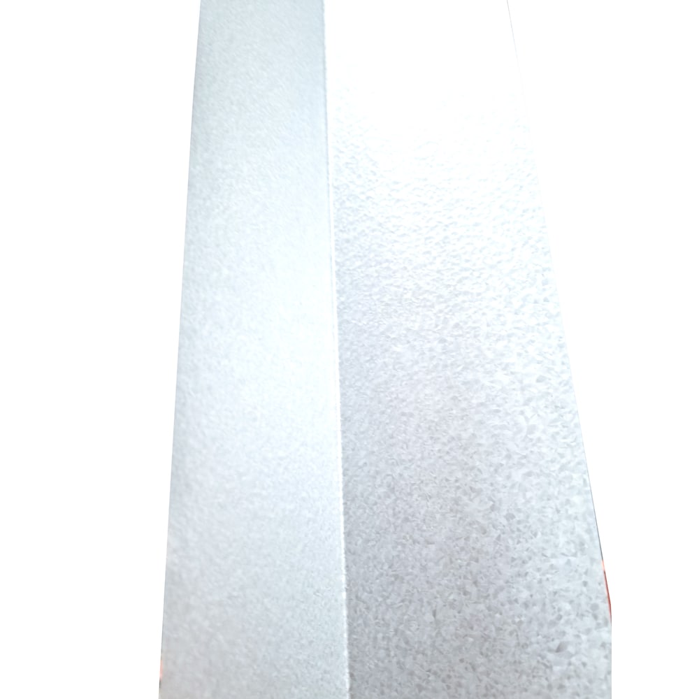 Flashing Angle, 4 inch x 4 inch x 10 feet - White Galvanized
