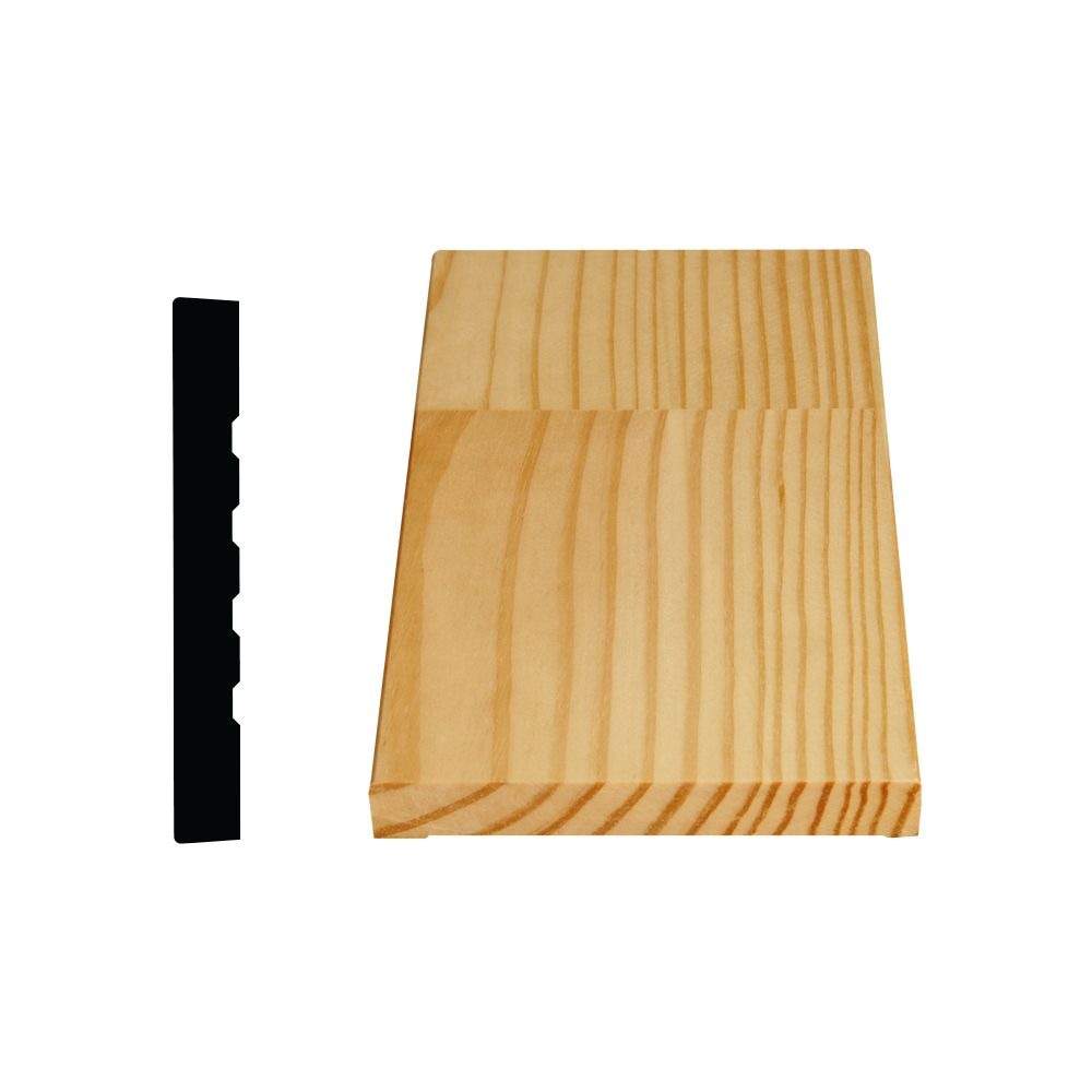 Finger Jointed Pine Door Jamb 9/16 In. x 4-5/8 In. x 7 Ft.