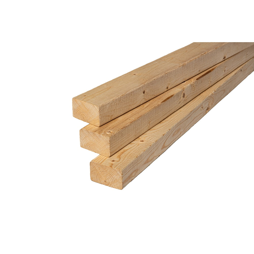 2-inch x 3-inch x 8-ft SPF Select 2Btr Grade Lumber