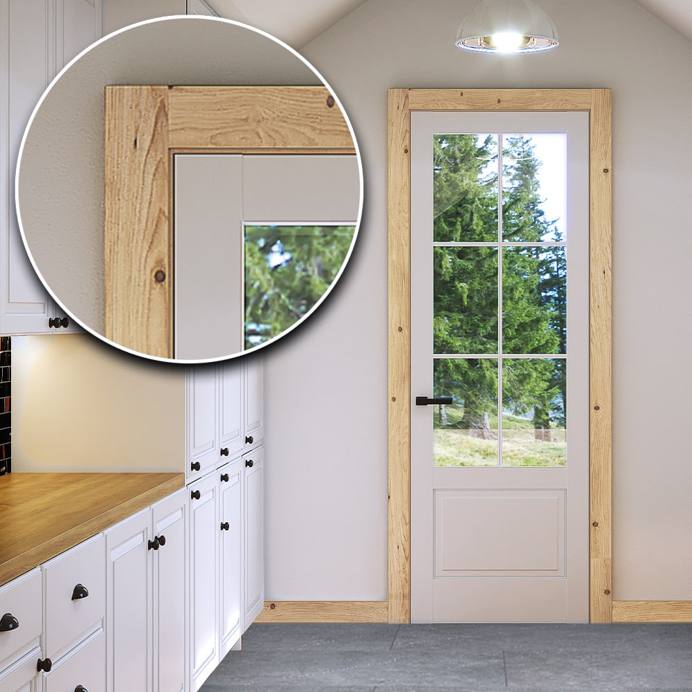 1-inch x 8-inch x 8 ft. Knotty Pine Board