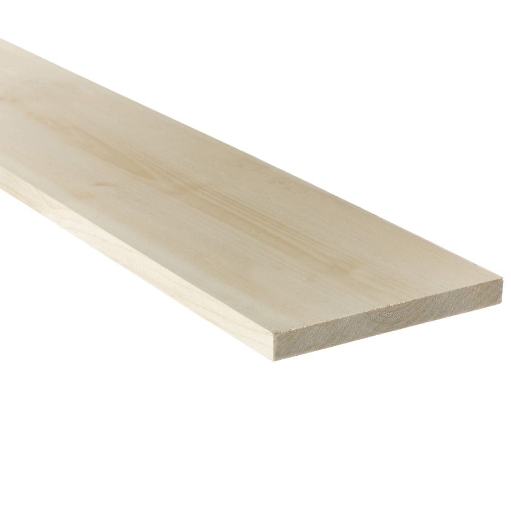 1-inch x 8-inch x 10 ft. Knotty Pine Board