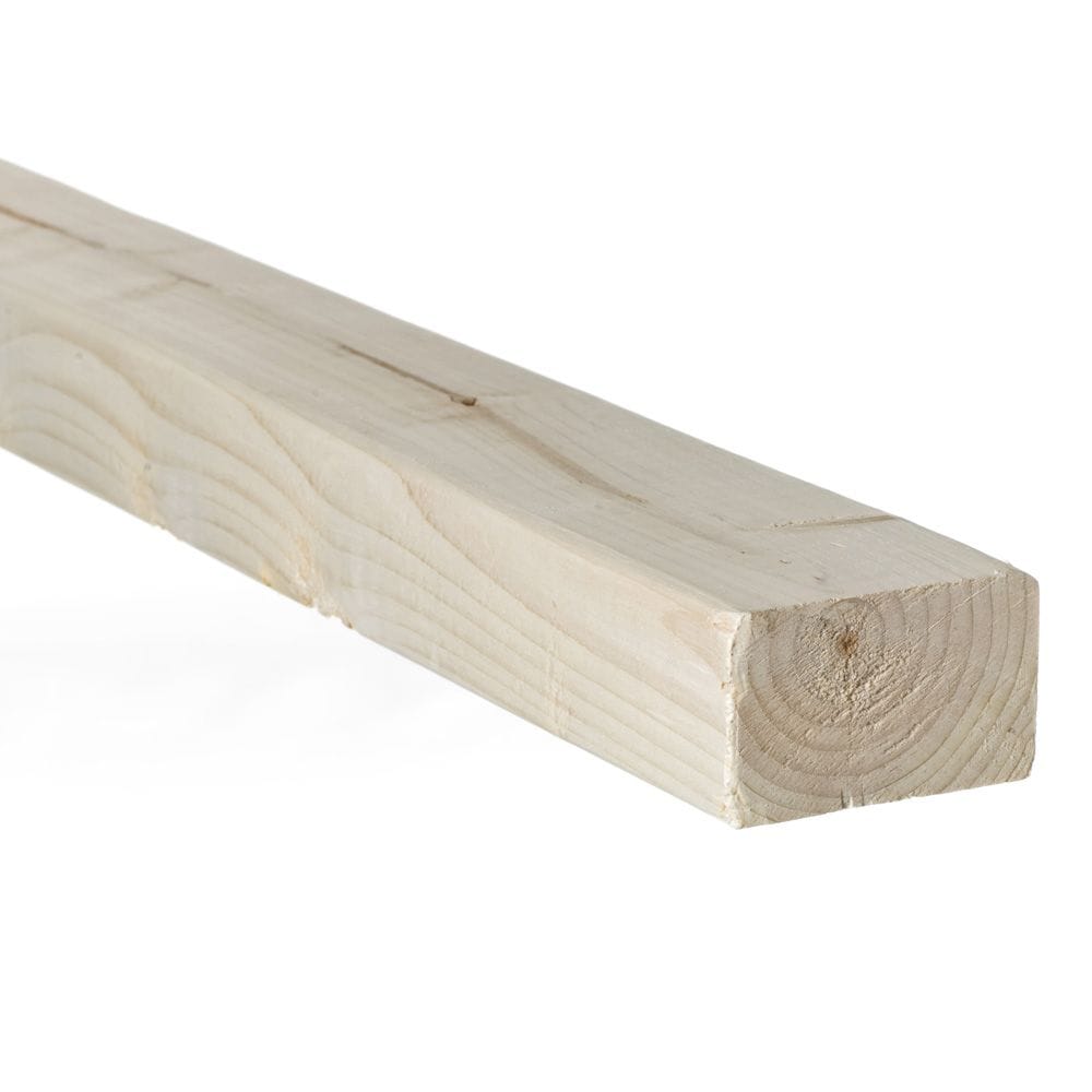 2-inch x 3-inch x 8 ft. Knotty Pine Board