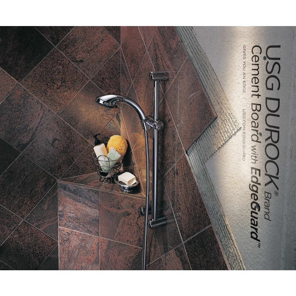 Cement Board with EdgeGuard 1/2-Inch. x 36 inch x 5 ft.