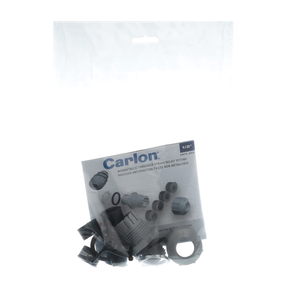 Serre-câble fileté en PVC, raccord 3/4 po