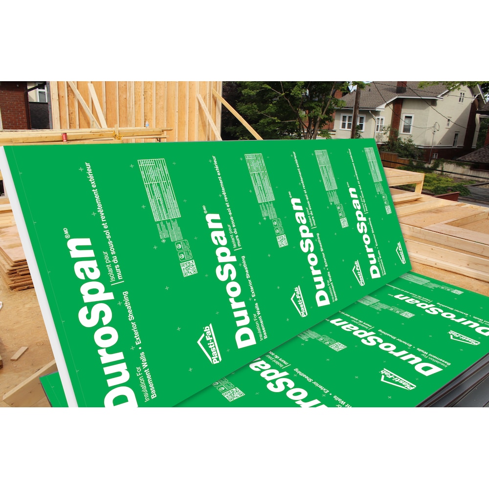 1-inch x 48-inch x 96-inch R-value 3.75 EPS Rigid Insulation Foam Board