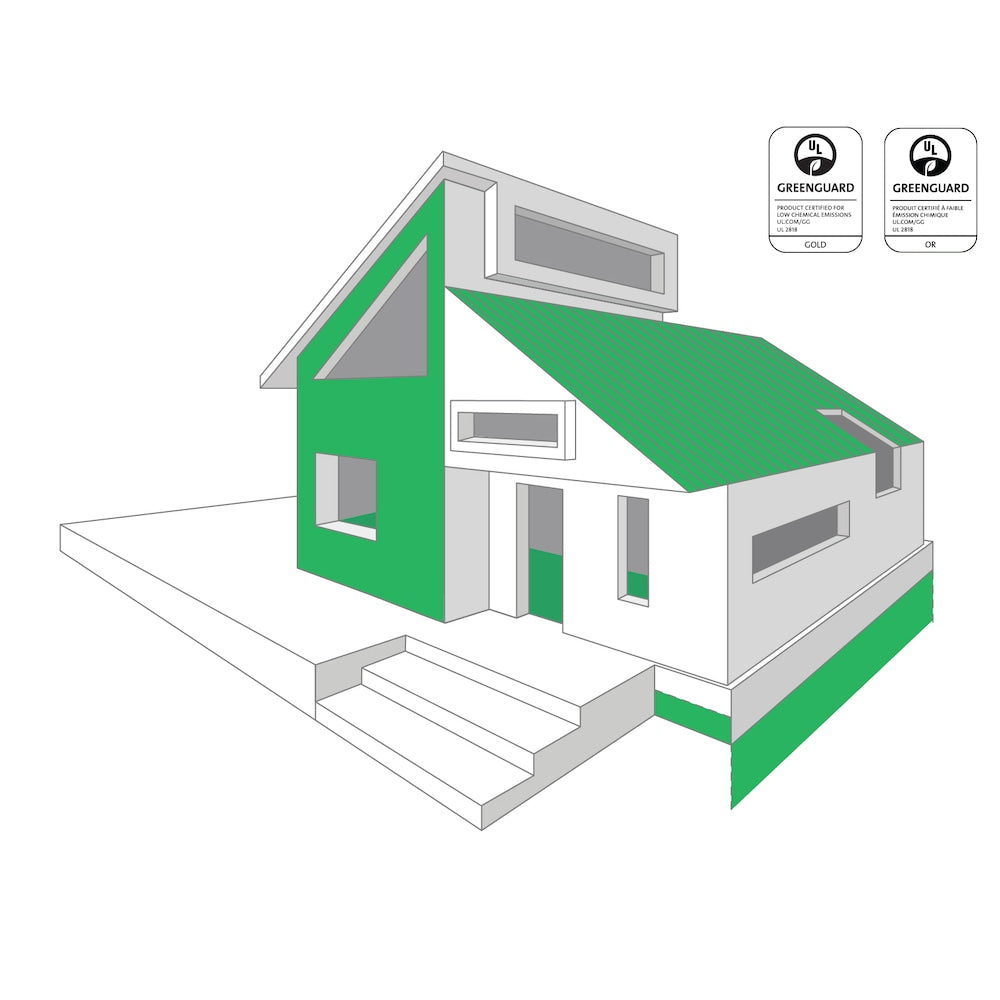 1.5-inch x 48-inch x 96-inch R-value 5.63 EPS Rigid Insulation Foam Board
