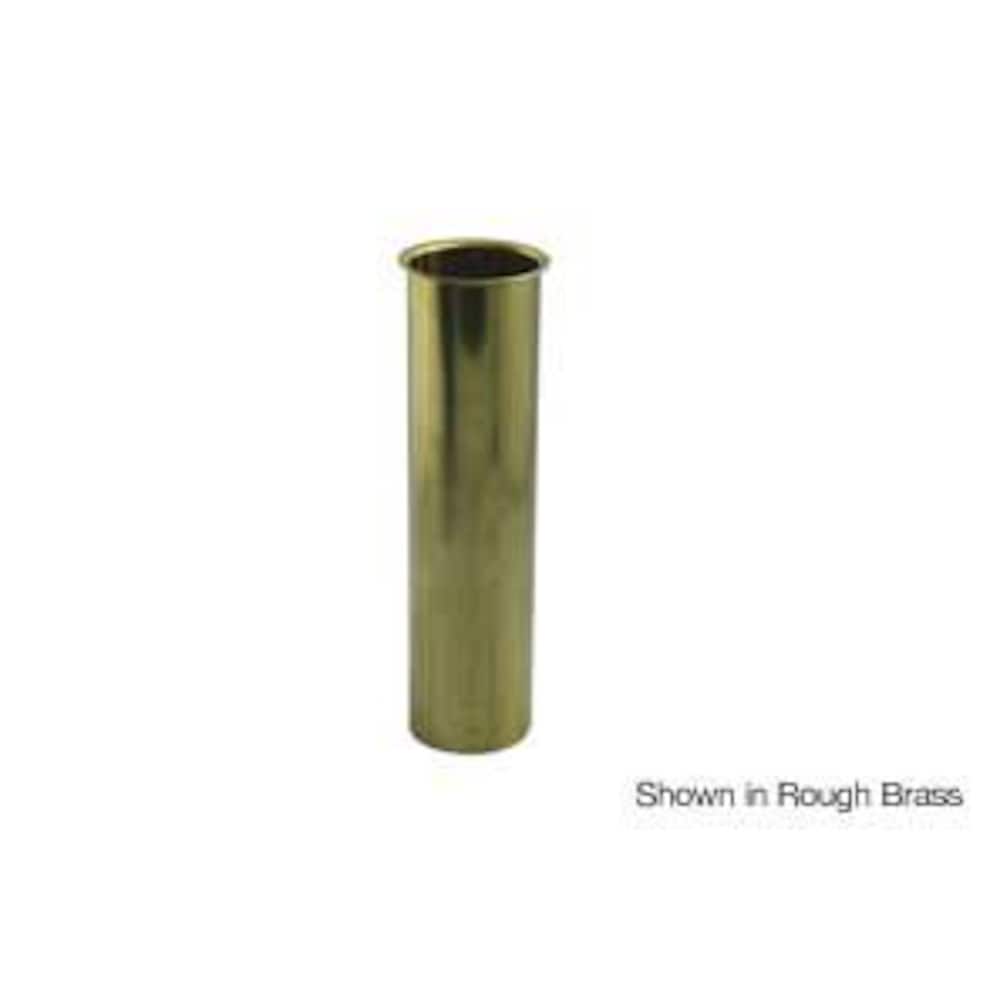 Brass 1-1/2" x 6" Rough Brass Flanged Tailpiece