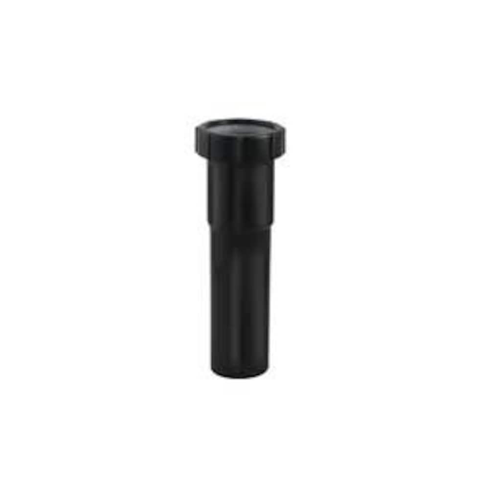 Plastic 1-1/2" x 6" Extension Tube - Slip Joint Connect