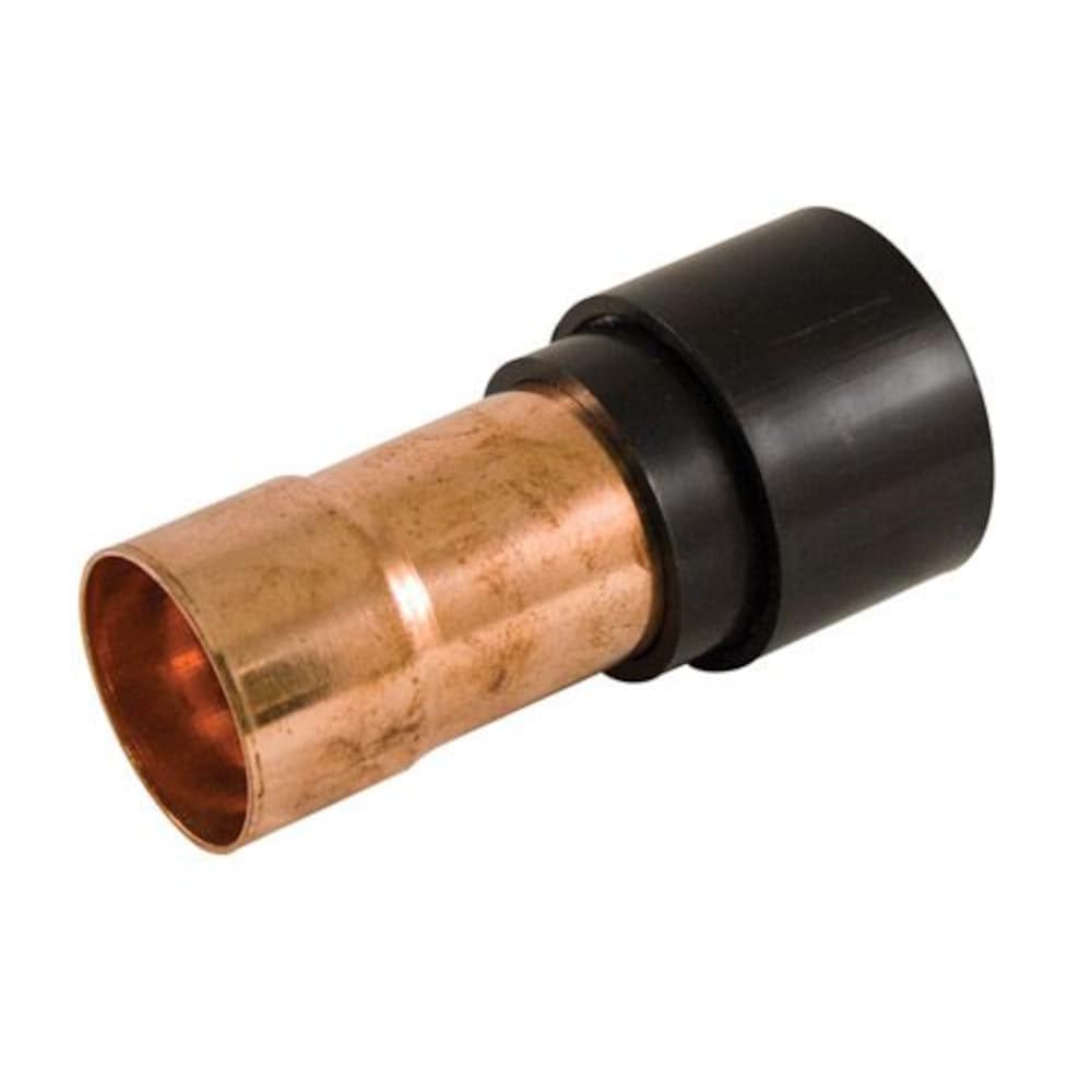 Transition Coupling 1-1/2-inch ABS to Copper Drain, Waste & Vent