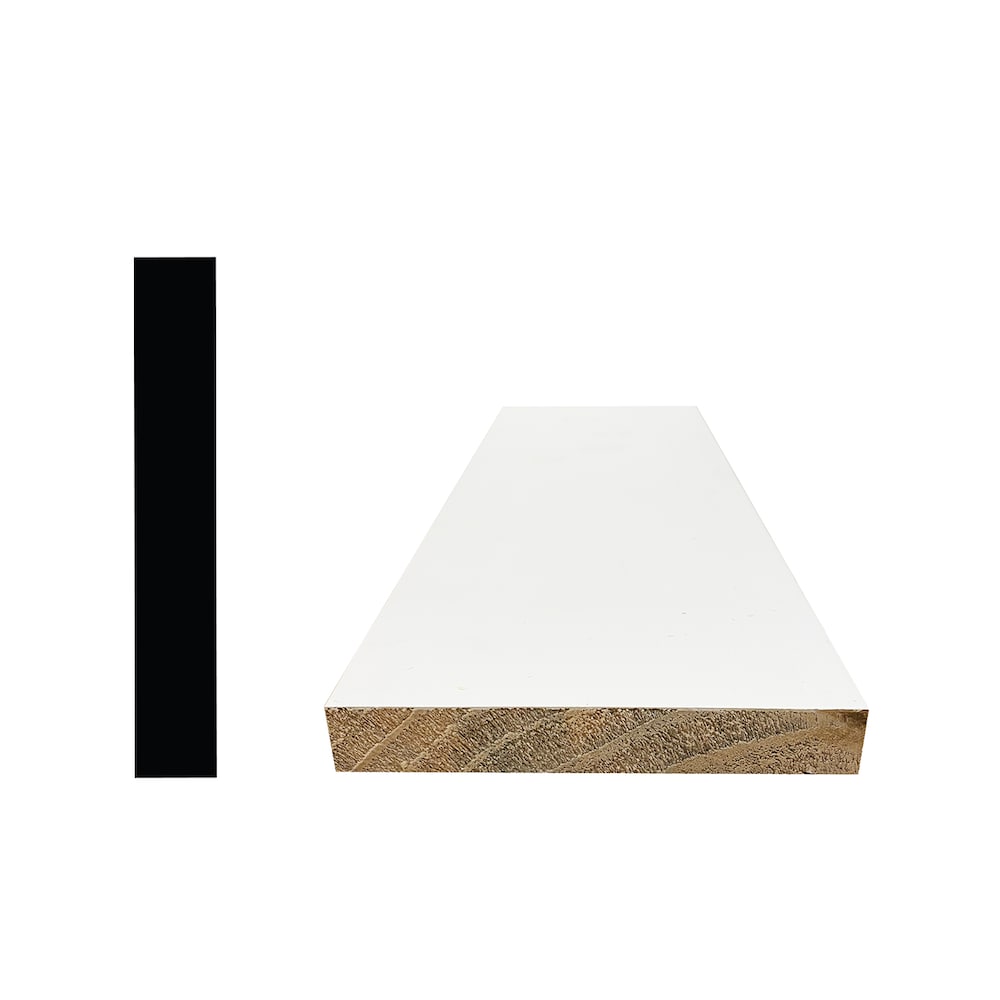 11/16 po. x 4-1/2 po. x 8 pieds. Jointé avec apprêt S4S