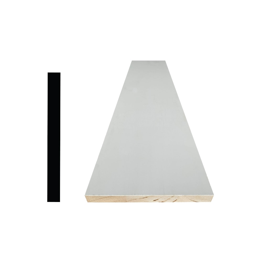 11/16 po. x 7-1/4 po. x 8 pieds. Jointé avec apprêt S4S