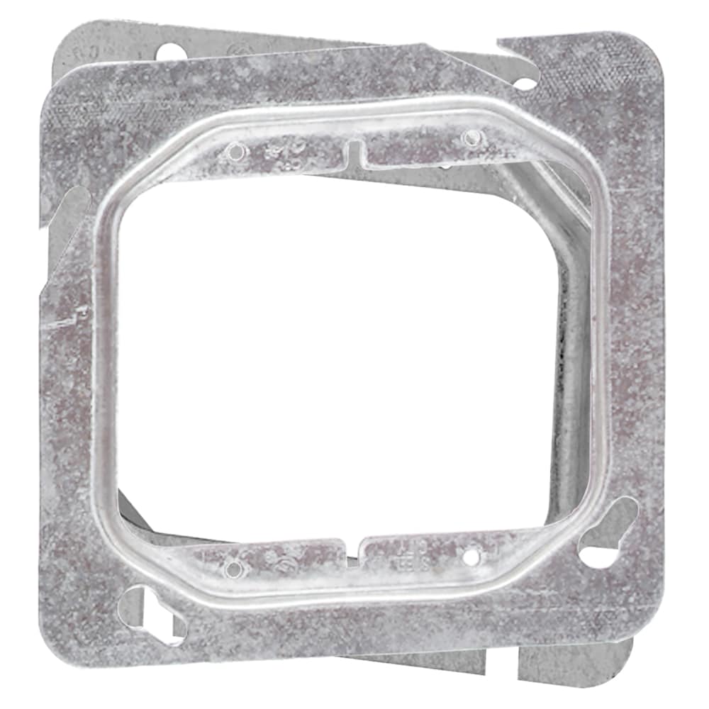 72 - 4-11/16 in. square 1/2 in. raised cover for two devices