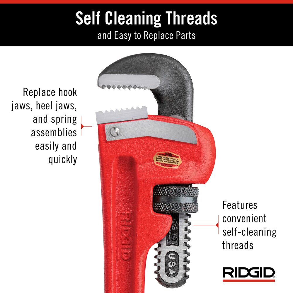 10-inch Steel Pipe Wrench