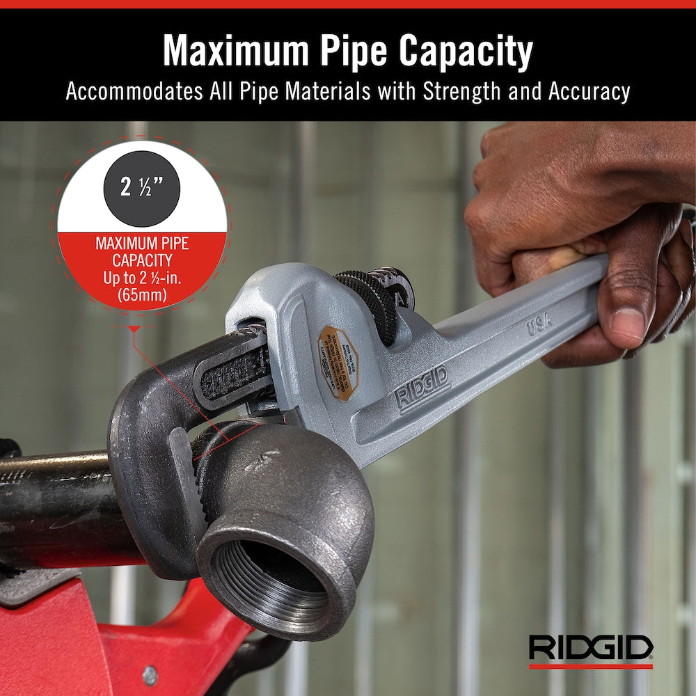 18 In. Aluminum Pipe Wrench