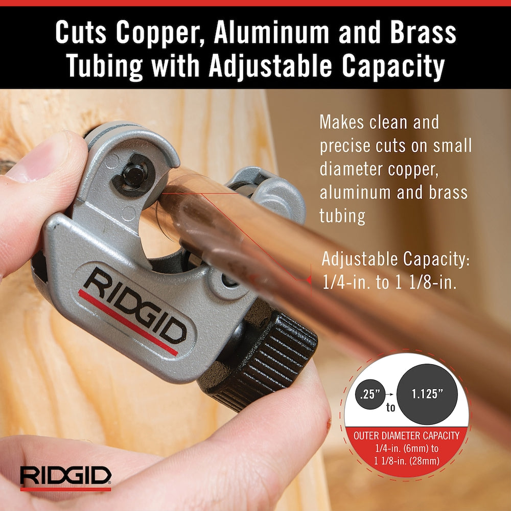 101 Close Quarters Tube Cutter 1/4 In. - 1 1/8 In.