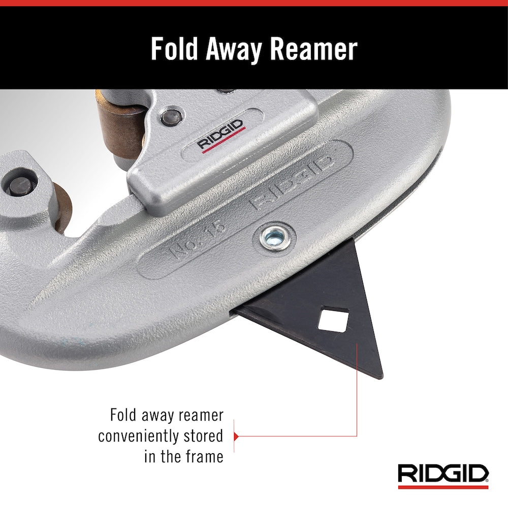 3/16-inch To 1-1/8-inch Model 15 Screw Feed Tubing and Conduit Cutter