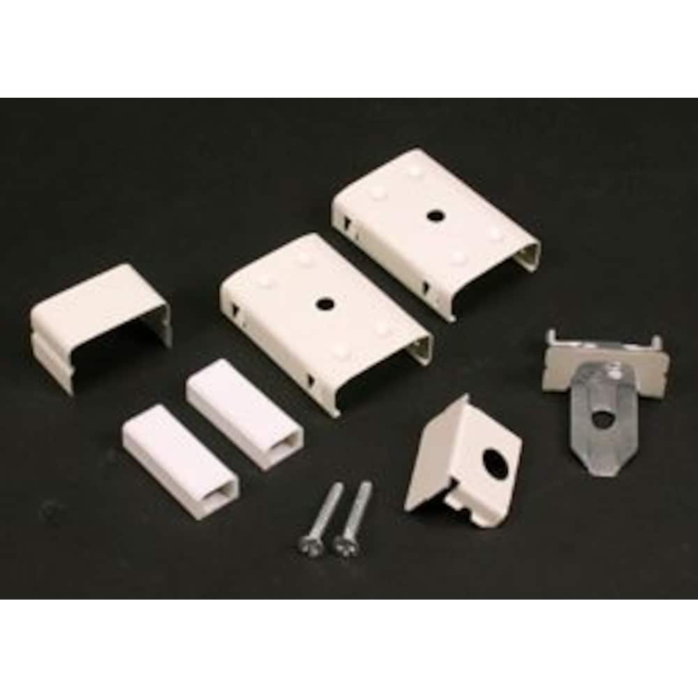 Kit d'accessoires pour chemin de roulement en métal ivoire