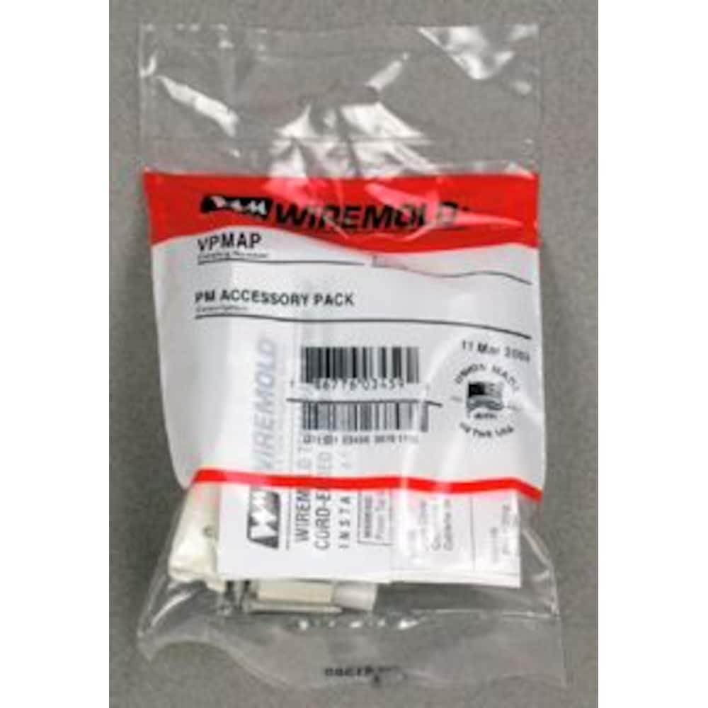 Kit d'accessoires pour chemin de roulement en métal ivoire