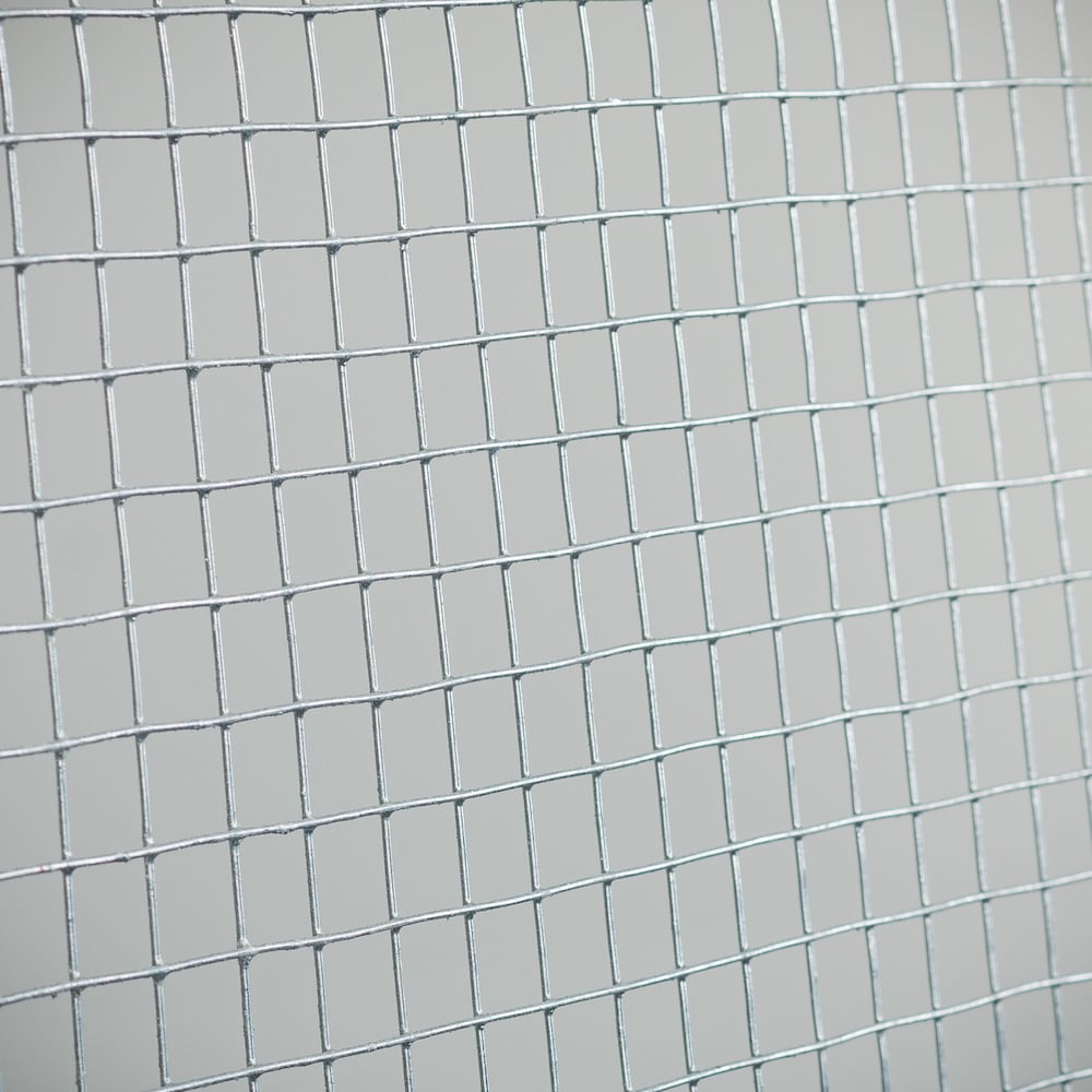 5 ft. L x 24-inch H 19-Gauge Welded Wire Galvanized Steel Netting Fence with 1/2-inch x 1/2-inch Mesh