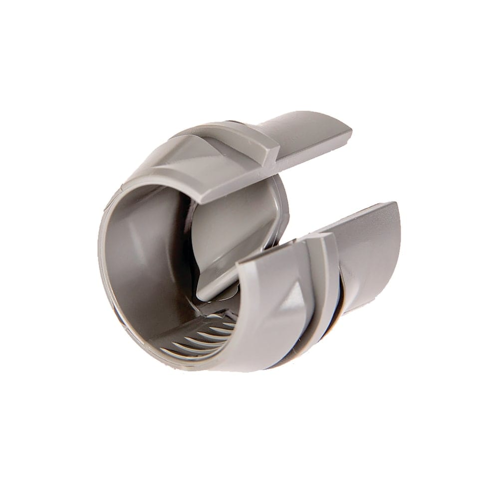 1/2 in. grey plastic fitting clamping range min. 0.21 in. max. 0.42 in. (Bag of 5 units)