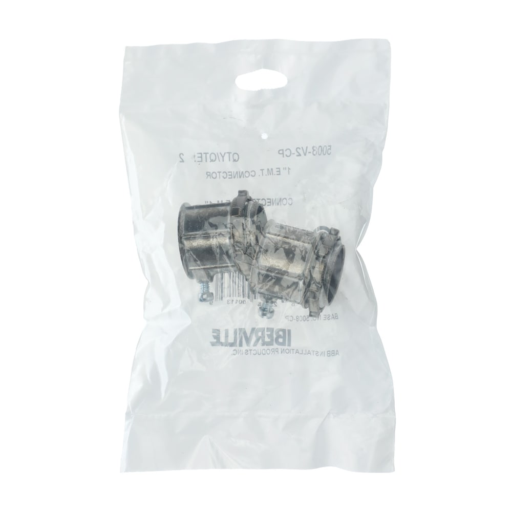 EMT 1 in. set-screw fitting (Bag of 2 units)
