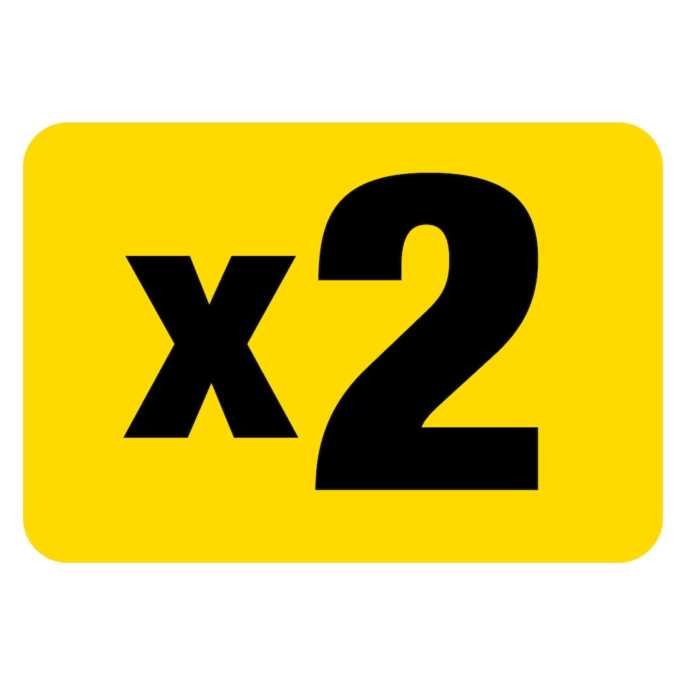 Device box support. Maximum wall thickness 1 in. (Bag of 2 units)