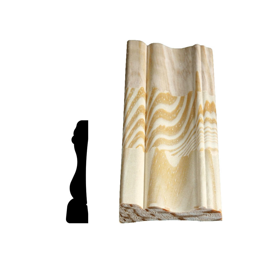 5/8 In. x 2-3/4 In. x 7 Ft. Finger Jointed Pine Colonial Casing