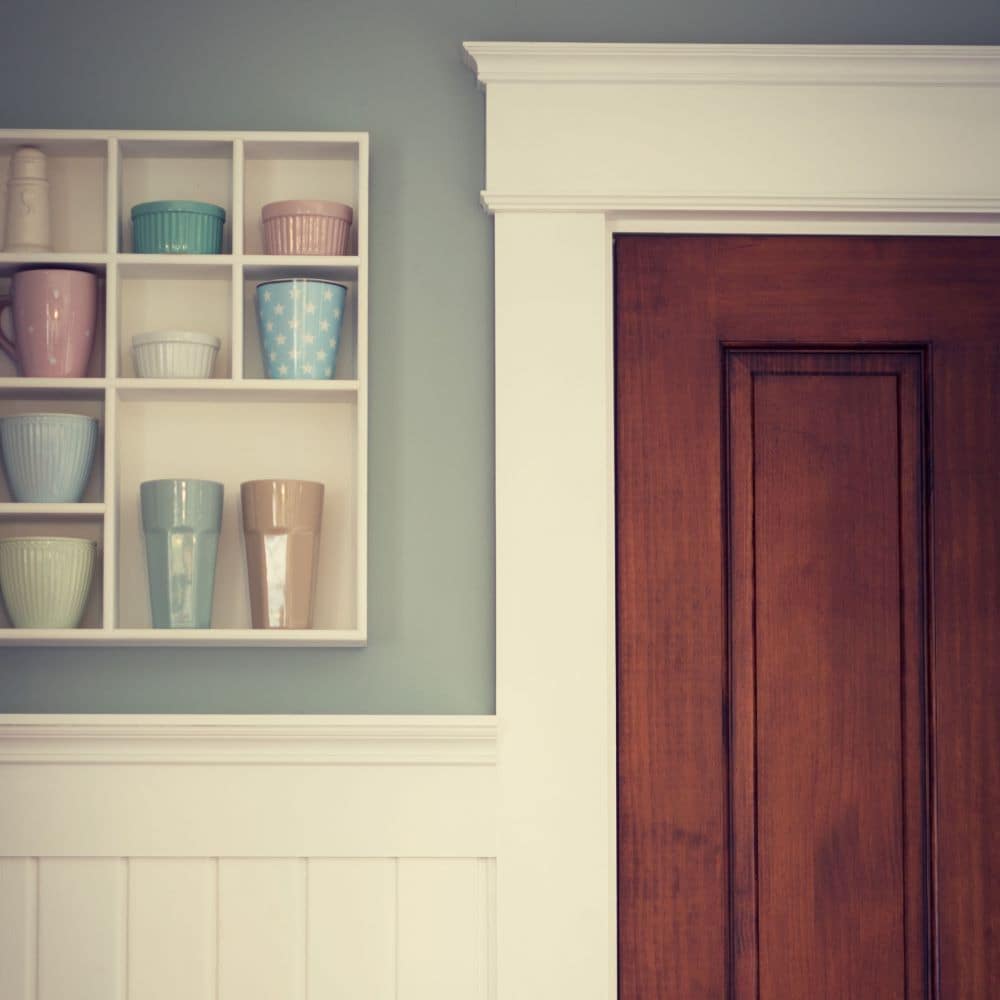 Moulure S4S apprêtée en MDF de 1 po x 4 po x 144 po