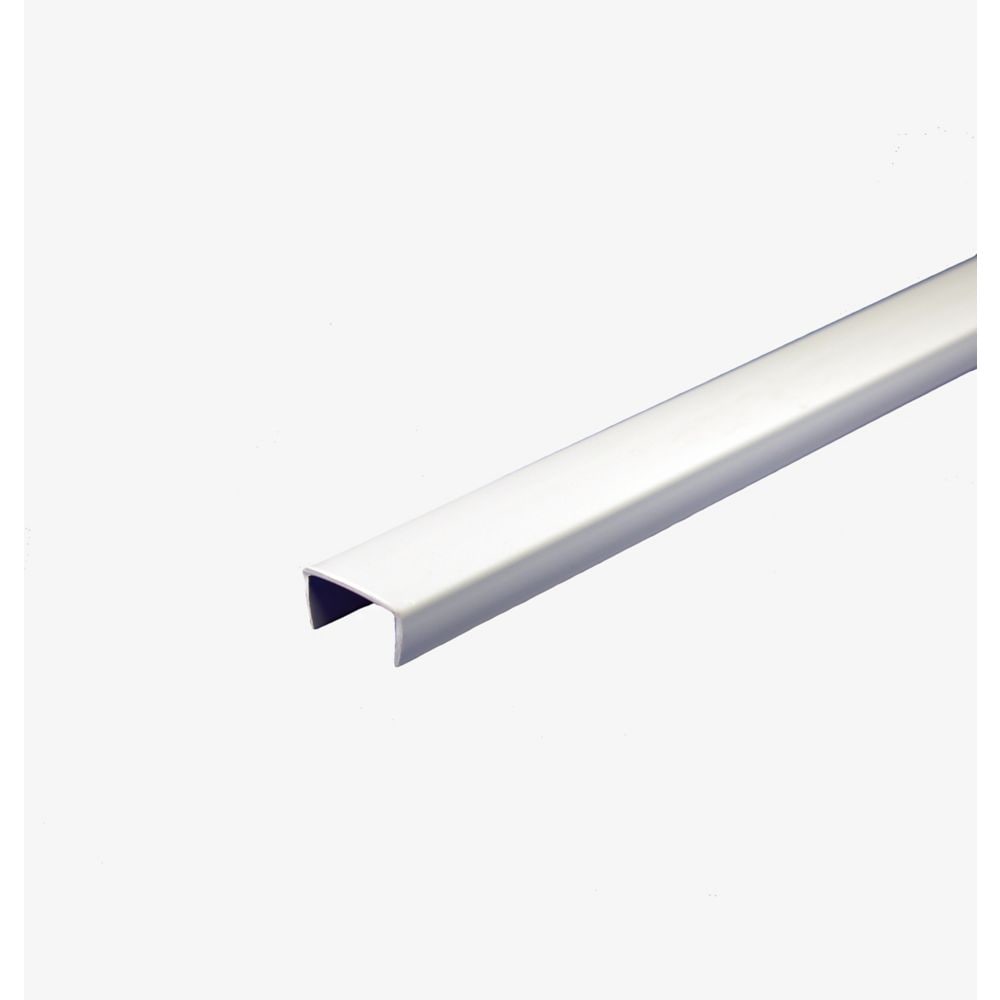 PVC Shelf Edging, White 5/8 In. x 8 Ft.