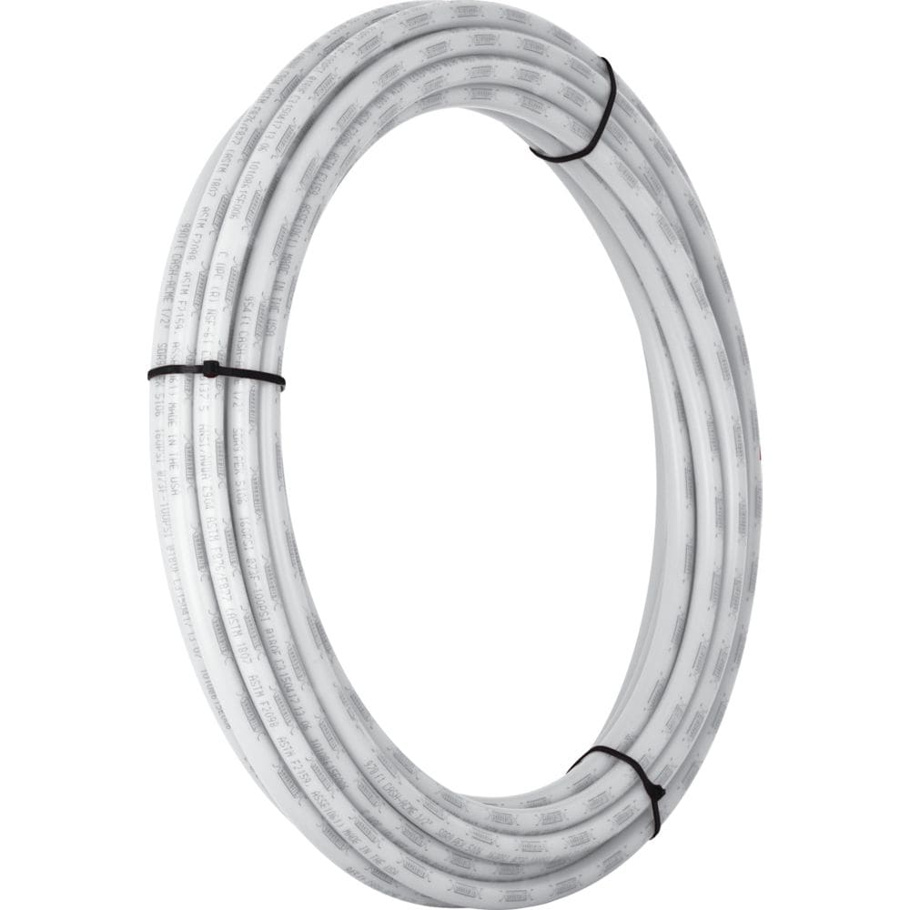 Bobine de 1/2 po PEX 50 pi blanche
