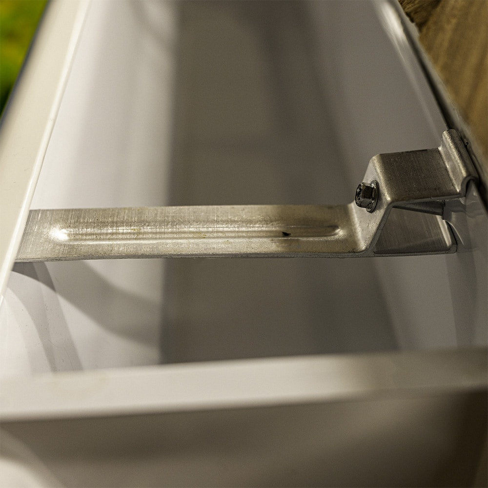 5-inch Aluminum Gutter (Eavestrough) Hanger Pre-Assembled with Screw