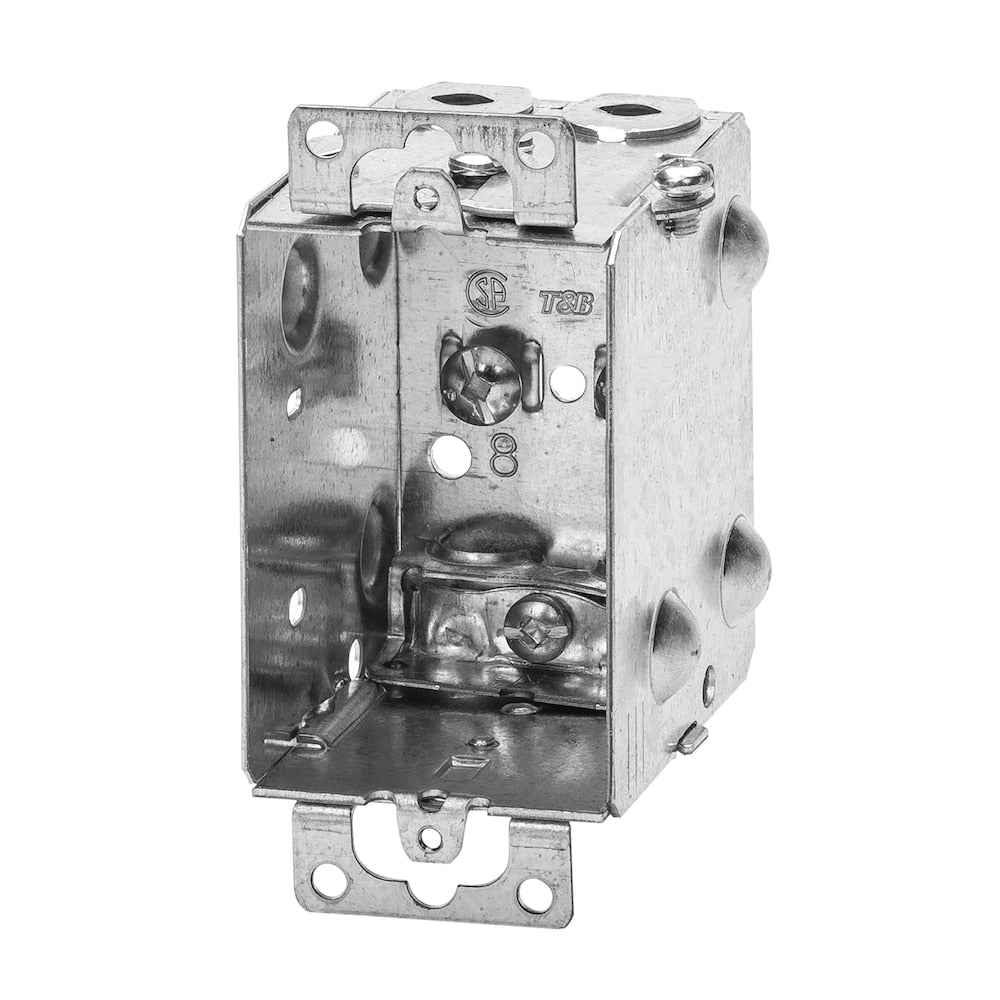 3 x 2 x 2-1/2 D. Gangable 12.5 cu.inch Rectangle Steel Device Box