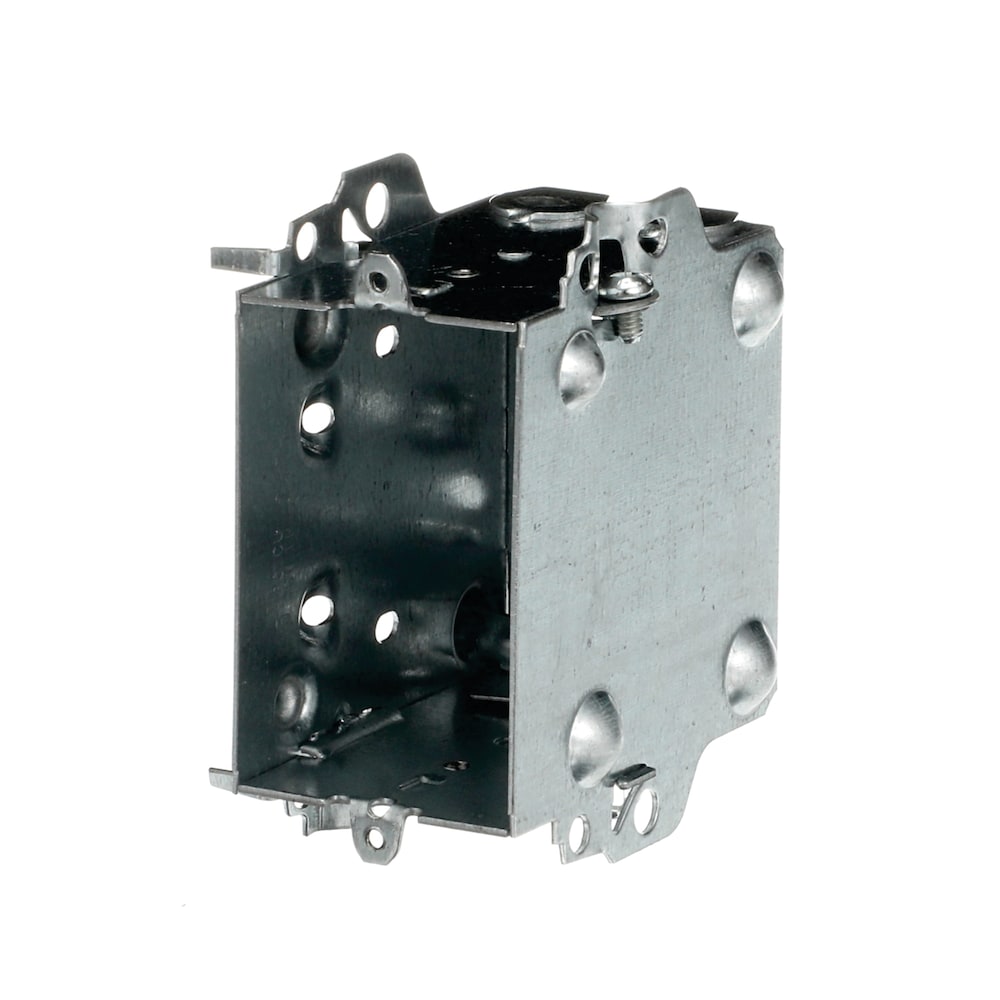 3 x 2 x 3 D. Gangable 15 cu.inch Rectangle Steel Device Box