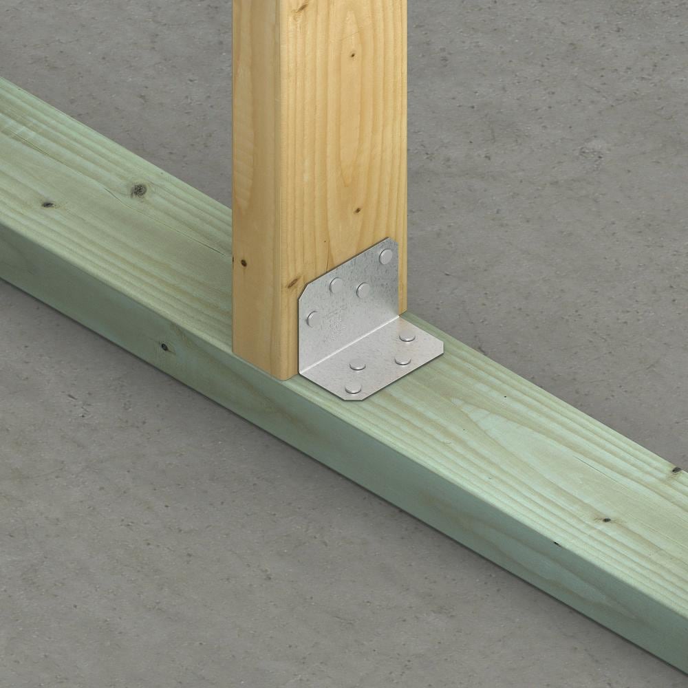 2 inch x 1-1/2 inch x 2-3/4 inch ZMAX Galvanized Angle