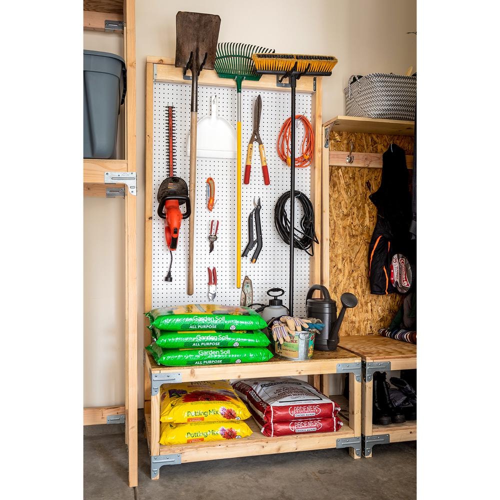 Support de rail de clôture galvanisé FB ZMAX pour 2x4