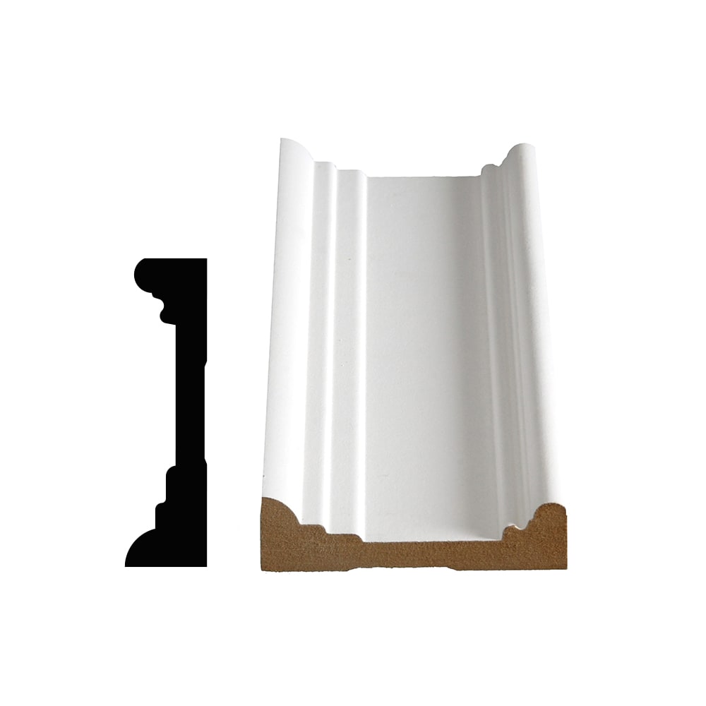 1-inch x 3 5/8-inch LDF Primed Fibreboard Architrave Casing